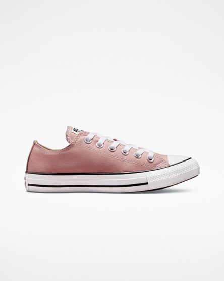 Men's Converse Chuck Taylor All Star Seasonal Color Low Top Shoes Pink | AU 08E56M